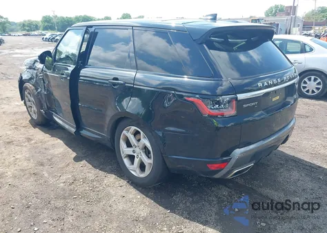 2020 Land Rover Range Rover Sport Hse Mhev из США, поврежденный, VIN SALWR2SUXLA719128